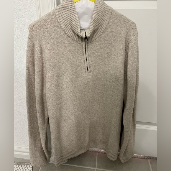 Men’s quarter zip sweater - Picture 1 of 3